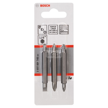 BIT PODW. PŁASKI+PH+PZ EH 3PC SET