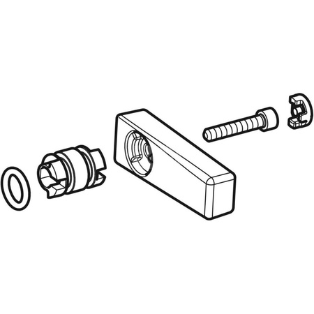 Pokrętło mieszacza baterii Typ 86/186