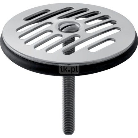 Sitko odpływowe Geberit z zabezpieczeniem ze stali nierdzewnej do zestawu odpływowego do brodzików