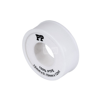 Taśma teflonowa (szpula) PERFEXIM TT 10000 mm x 0.075 mm, kolor biały do uszczelniania
