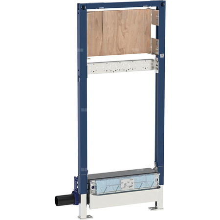 Stelaż podtynkowy z odpływem ściennym, do baterii ściennej podtynkowej GEBERIT Duofix, 1300 x 500 x 110 mm, do wysokości wylewki, przy wpuście 90–200mm