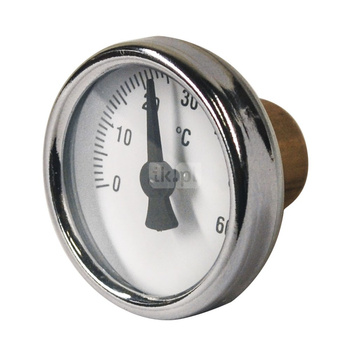 Kontaktowy termometr bimetaliczny. Sprężyna do mocowania na rurę TBC-33 13.5 MM 0-60 st.C/C2+NK+QX+A+JS