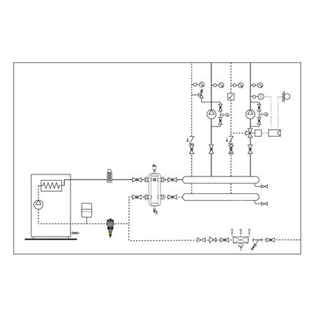 Separator CALEFFI DIRTMAG®, 3 bar / 90'C, 1'', z wkładem magnesowym