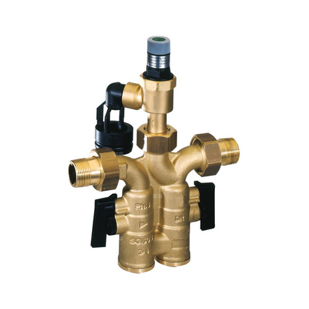 Zespół bezpieczeństwa, 1/2", gw. zewn., 6 bar