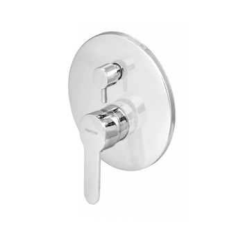 SOP04/2P Bateria SOPHIE prysznicowa podtynk.z przełącznikiem prysznic-deszczownia, jednouchwyt.głowica 40