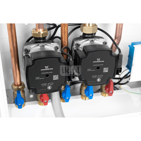 Grupa pompowa AFRISO PrimoBox AHB 642 GZ x GW 3/4'' x 3/4'', z zaworem termostatycznym, z izolacją, z pompą obiegową