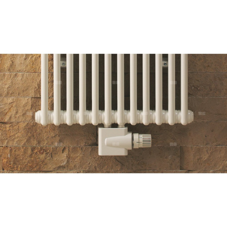 Grzejnik żeberkowy ZEHNDER Charleston Bar 1500 x 620 mm, kolor biały (RAL 9016), moc 1246 W