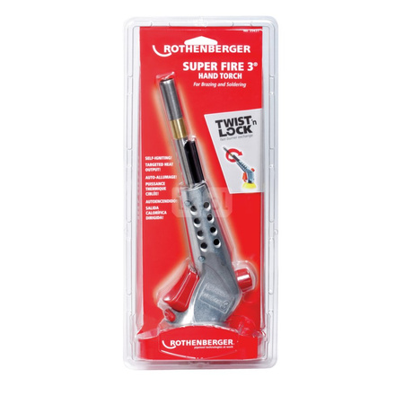 Profesjonalna maszyna lutownicza SUPER FIRE 3 z palnikiem cyklonowym, 7/16" EU