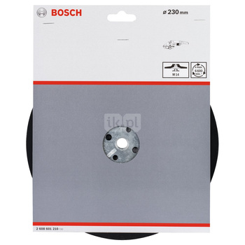 TALERZ OPOROWY M14 230MM PLASTYK