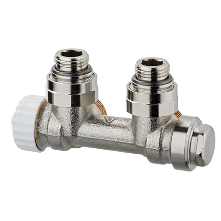 Multilux 2rurowy kątowy niklRp1/2