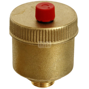 Odpowietrznik automatyczny/ręczny bez zaworu stopowego DUO10/N.R15 NEW DUOVENT 10/15 CON RIA 3/8"X1/2"