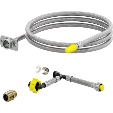 Zestaw montażowy VIEGA 8570.63 do podwieszanej miski WC stal h zab.: 820