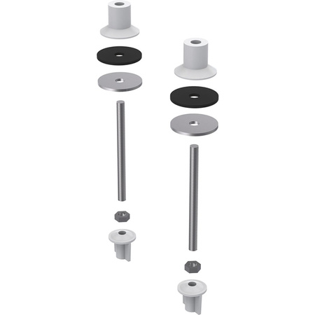 Zestaw mocujący do umywalki stawianej na blat