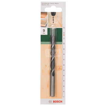 Wiertła spiralne do drewna D = 9,0 mm, L = 116 mm