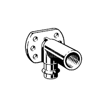 Uchwyt montażowy ścienny VIEGA 2225 brąz GW x zz 1/2'' x 15mm