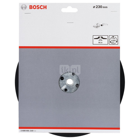 TALERZ OPOROWY M14 230MM PLASTYK