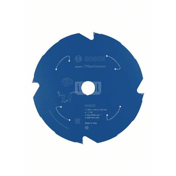 Ostrze do piły tarczowej bezprzewodowej Expert for Fibre Cement 165 x 1,8 / 1,2 x 20 T4