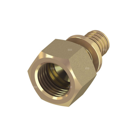 Mufa przejściowa TECE flex, mosiądz, 16 mm x 1/2'' (zz x GW)