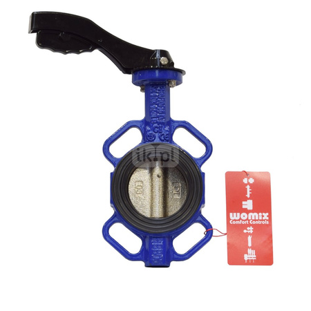 CONCEPT Przepustnica międzykołnierzowa z przekładnią CX300, dysk żeliwny