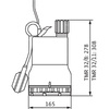 Pompa zanurzeniowa do ścieków WILO Drain TMR 32/8 polipropylen 1 x  230 V, moc 0.45 W 50 Hz