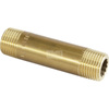Długa złączka 1/2 x 38 mosiądz / błyszczący