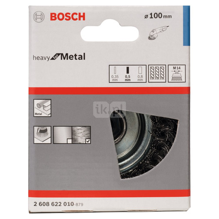 SZCZOTKA GARN.D100 HSS