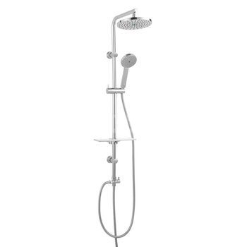 AMIGA VERDELINE zestaw natryskowy z deszczownią, chrom