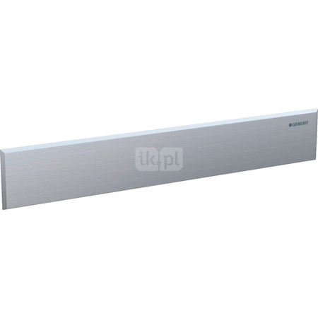 Zestaw wykończeniowy do natrysków z odpływem ściennym, stal nierdz.