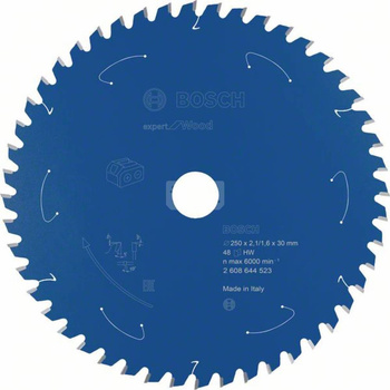 Ostrze do piły tarczowej bezprzewodowej Expert for Wood 250 x 2,1 / 1,6 x 30 T48