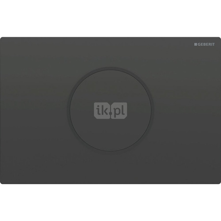 Elektroniczny zestaw uruchamiający WC Geberit, IR, Sigma10, 12cm, czarny