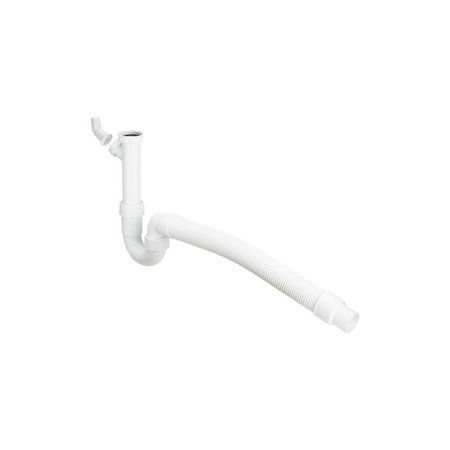 Syfon rurowy przeznaczenie: zlewozmywak, tworzywo sztuczne, nr wzoru 7985.15 G: 1½ L: 500 DN: 40/50