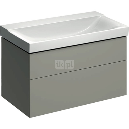 Szafka pod umywalkę GEBERIT Xeno2, 2 szuflady szer.900mm