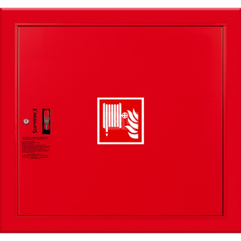 Hydrant DN25 FIT wnękowy, wąż 30m, zamek patent, RAL 3000