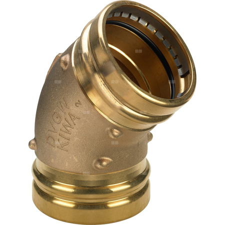 Łuk 45' VIEGA 2226LF, brąz / brąz, 108 mm (mz x mz)