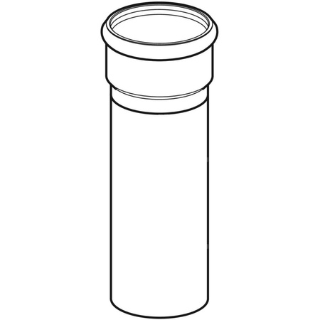 Króciec przyłączeniowy Geberit do odpływu prysznicowego międzykondygnacjami