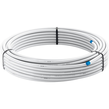 Rura PE-RT II/AL/PE-RT II GEBERIT Volex ML 32 mm x 3.5 mm, izolacja kolor biały - kręgi 50m wielowarstwowa gładka