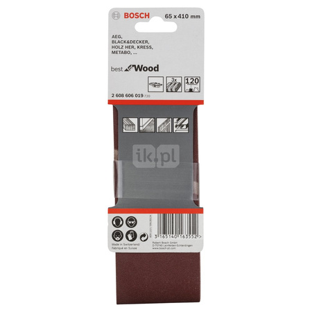 PAS BEZK. 65X410 BEST F/WOOD P120