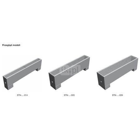 Grzejnik konwektorowy ZEHNDER Stana, wym. 150 x 700 mm, kolor biały, moc 695 W