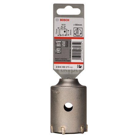 Koronka wiertnicza SDS plus-9 do adapterów sześciokątnych UDAR SDS+ D50 MM