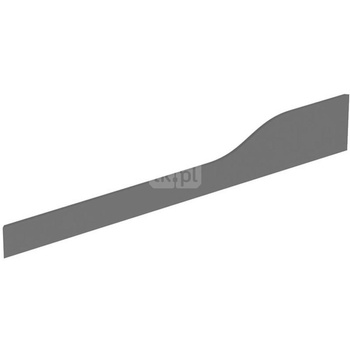 Osłona dekoracyjna, przednia, do umywalki Geberit Bambini, do 3 baterii umywalkowych, głębsza umywalka po lewej stronie, zielona