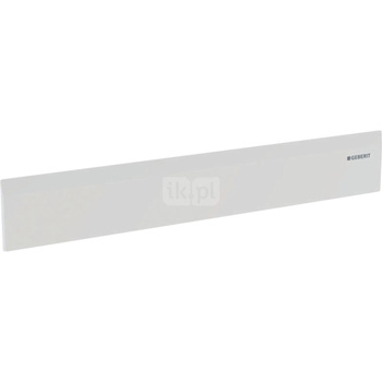 Zestaw wykończeniowy do natrysków z odpływem ściennym, biały-alpin