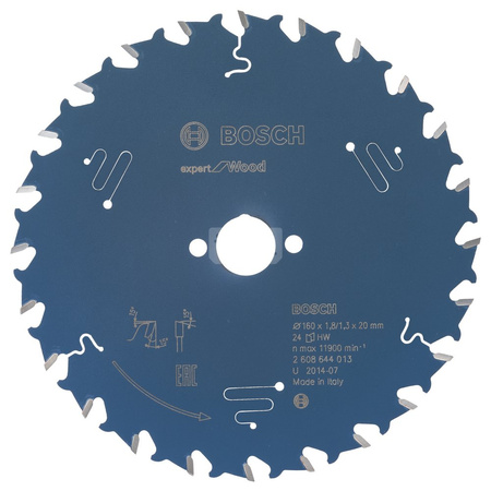 Tarcza pilarska Expert for Wood KSB EXPERT FOR WOOD 160X20X1,8 24T