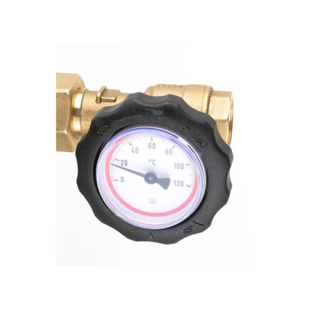 Grupa pompowa AFRISO BPS 911 AP GZ x GW 1'' x 3/4'', z zaworem mieszającym, z zaworem termostatycznym, z pompą obiegową