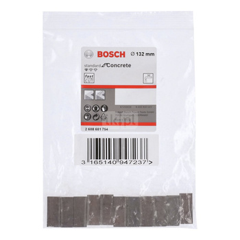 Segmenty do diamentowych koronek wiertniczych Standard for Concrete 11, 10 mm