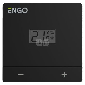 Termostat ENGO CONTROLS EASY-24B trój-/czteroprzewodowy zasilanie 24 v AC włącz/wyłącz 5-35'C 230 V 3 A