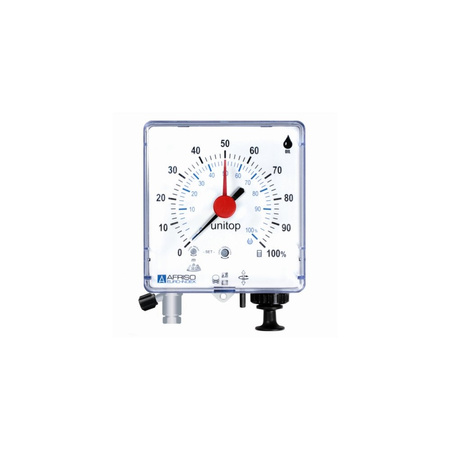 Czujnik pneumatyczny poziomu cieczy AFRISO Unitop 3000, zakres 0,9-3 m (dokł. 2%), tworzywo sztuczne
