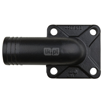 Kolano żeliwo, przył. DN 65 dł.245mm szer.140mm WILO