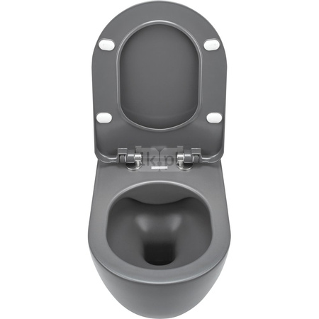 Deante Peonia Miska ustępowa wisząca bez kołnierza