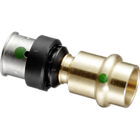 Kształtka przejściowa 25 x 22 brąz / błyszczący