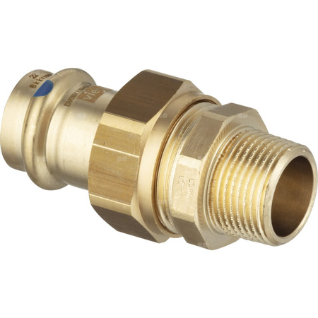 Złącze VIEGA 2265LF, brąz / brąz, 2'' x 54 mm (gz x mz)